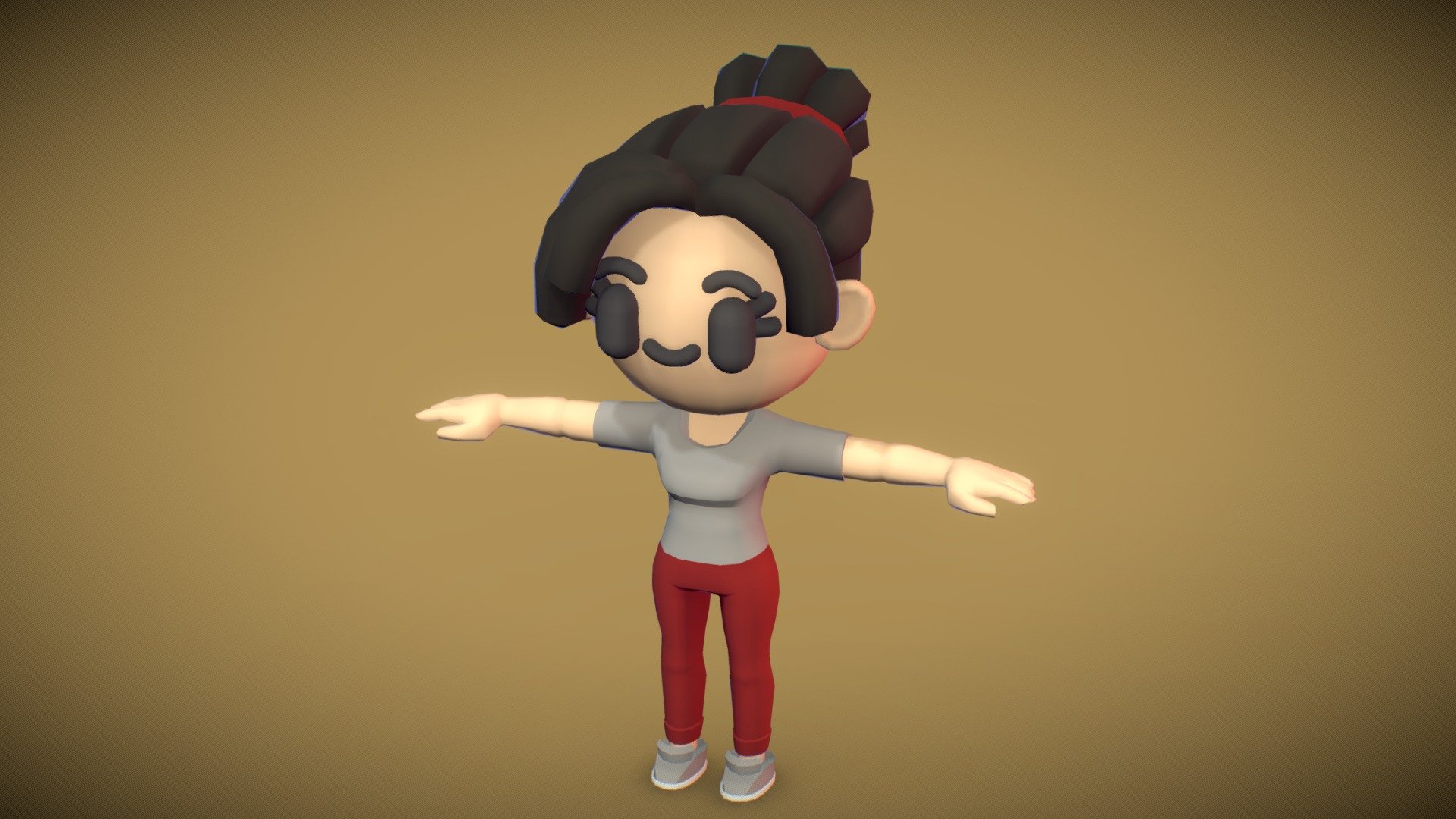 A bunch of hair styles we made for hypehype 3d model