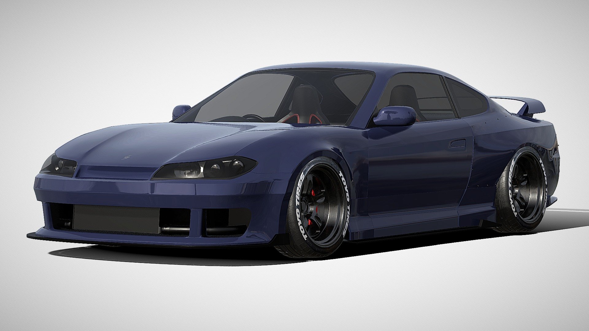 A highly detailed 3D model of the Nissan Silvia (S15) Tuned Version created by HDM Studios team

About files:

Many types of files have been included, such as:

Textures:
- All textures were included in this file, but you can also use the glb file - it is in this type of file that textures are attached to the model.

About 3D model:


Highly detailed car model.
Animated model (Blend.file)
PBR textures (Key Shot)
Highly detailed interior of the car
Suitable for use in games

Thank you for purchasing our models! - Nissan Silvia (S15) Tuned Version - Buy Royalty Free 3D model by HDM Studios (@HDM.Studios) 3d model