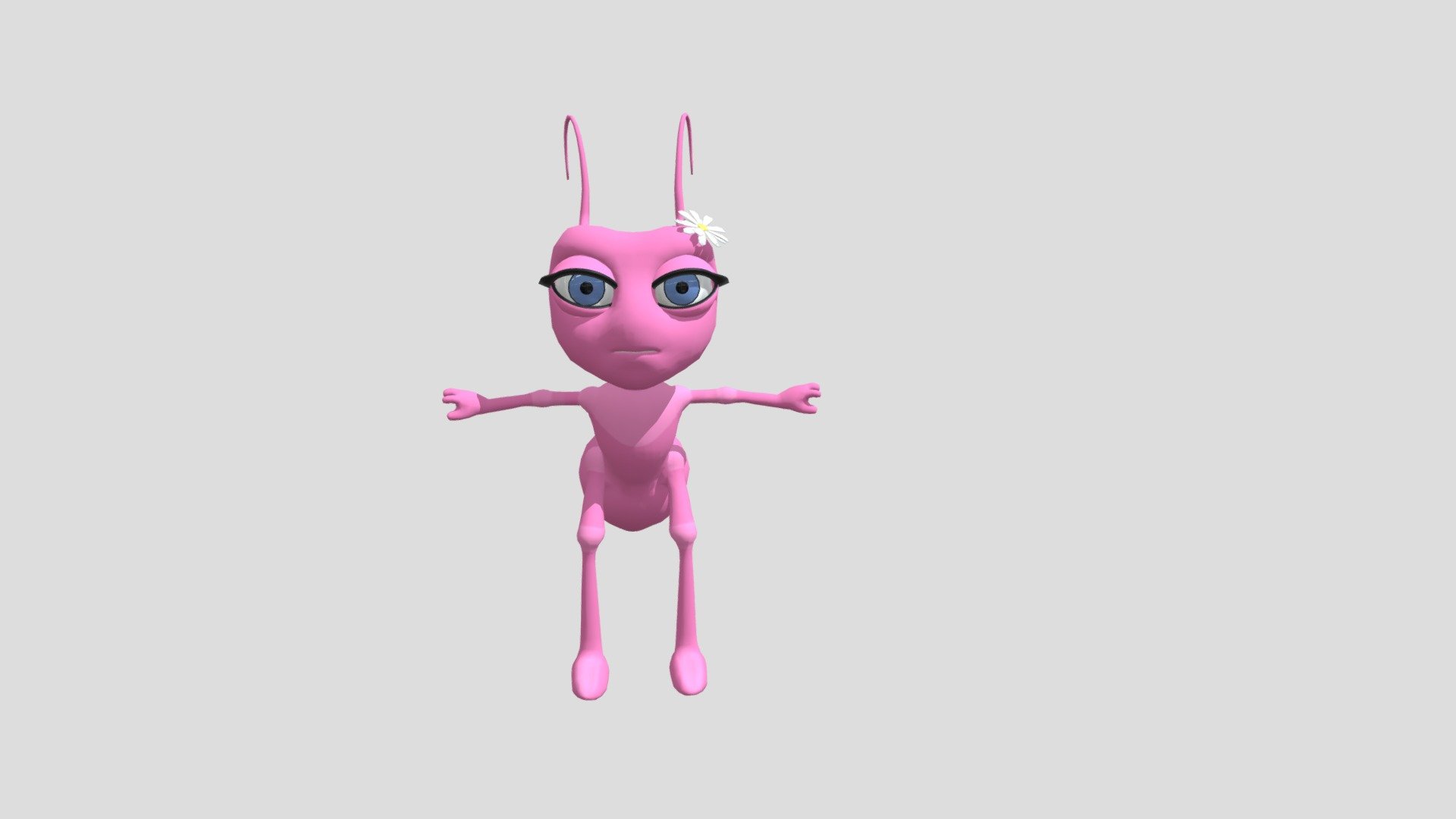 This charming 3D model is the perfect way to liven up any project!
Introducing the Cute Stylized Pink/Blue/Purple Ant 3D model! This definitely isn't your average everyday ant. This one has been given a bright and colorful makeover, making it perfect for use in any fun and vibrant project.




Fully rigged low poly mesh (including face) and textures. (Ready for Mixamo Animations)

Textures pack includes - Base maps consisting of Blue Green and Red (Base Color) - Roughness Map

Rigging of the face is done using the bone system and keyshape

Technical Details

Number of textures: 3

-Vertices: 5.945

-Edges: 11.890

-Faces: 6.002

-Triangles: 11.712

Rigging: Yes

Animation count: 1 

UV mapping: Yes

Types of materials and texture maps: 6  

Material  1 roughnes map - Rigged Stylized Pink Blue Purple Cartoon Ant - Buy Royalty Free 3D model by HayqArt 3d model