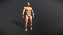bodymodel body, warrior, soldier, fight, muscles, survival, , , badguy, unrealengine, charactermodel, malecharacter, lowpolymodel, low-poly-game-assets, readyforgame, substancepainter, character, unity, 3d, blender, lowpoly, model, zbrush, 3dmodel, male, warrior-character