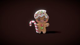 gingerbread Man gingerbread, character, animation