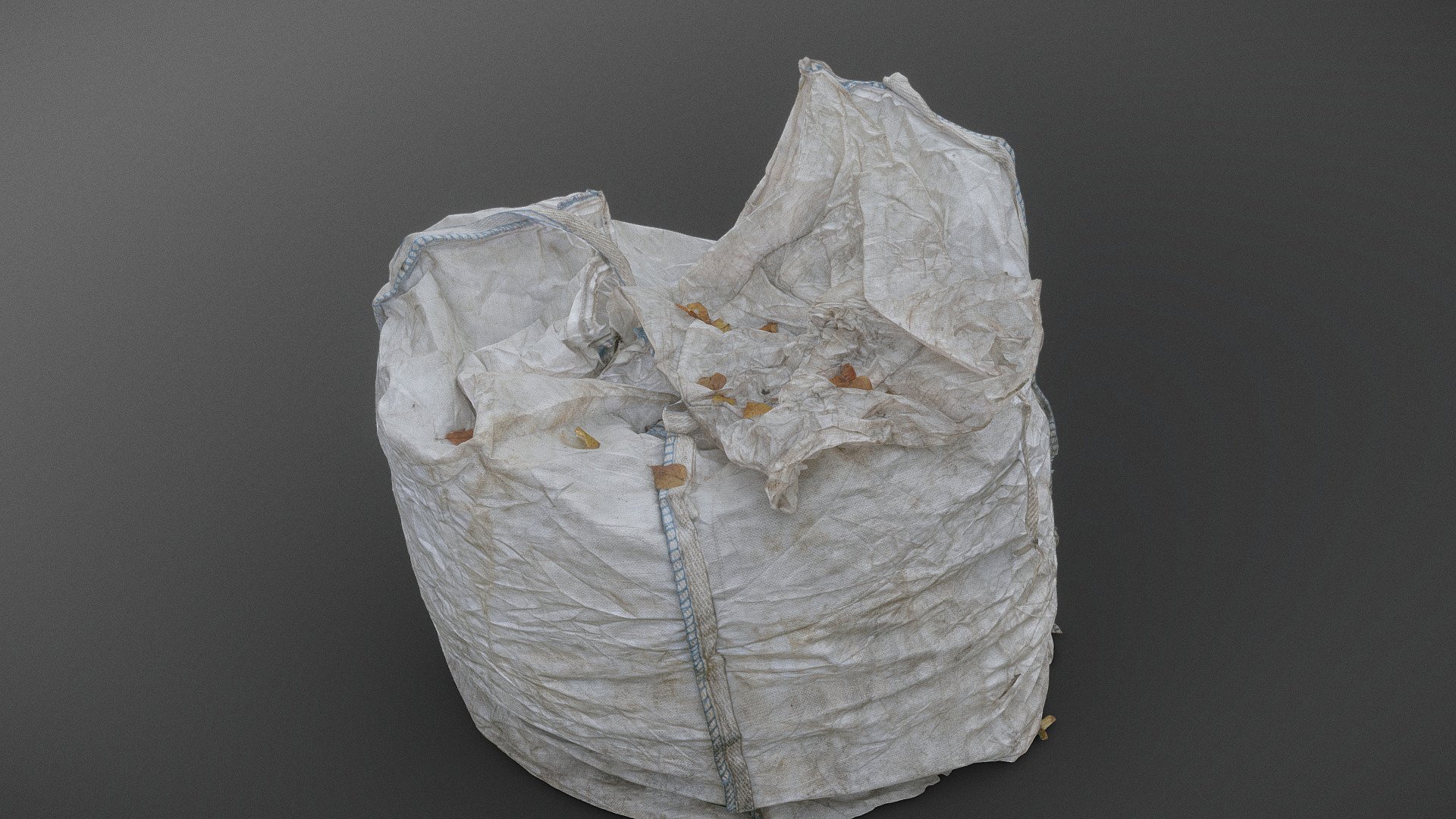 Gardening yard garbage tree leaf leaves grass lawn collection bag made of white polyacrylate cross linked plastic material

photogrammetry scan (150 x 36MP, 3x8K textures)


SketchfabWeeklyChallenge &ldquo;Garbage