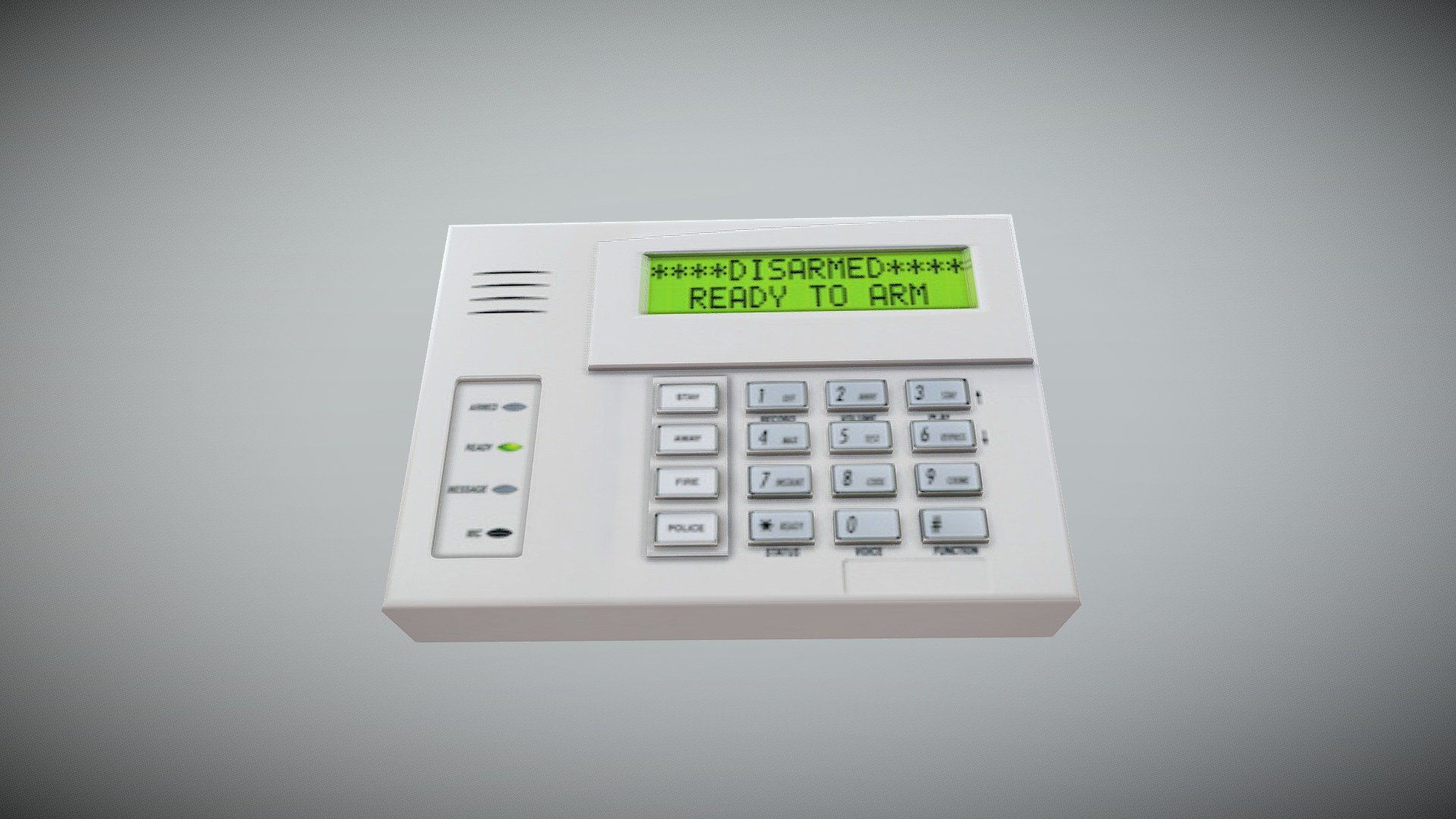 Everyone knows that entourage is a great way to add realism to 3D models and game levels. So, here's a panel for your next project! - Alarm System Control Panel - Download Free 3D model by Edward González-Tennant (@edwardgonzaleztennant) 3d model
