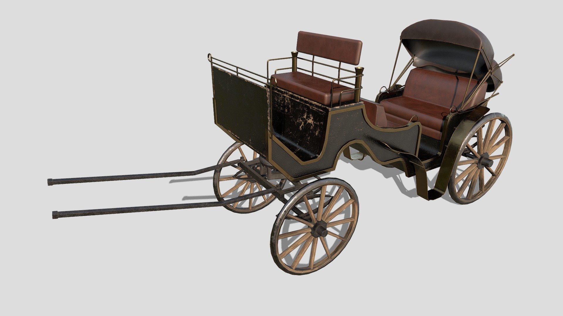 Detailed Description Info:


Model: carriage 


Media Type: 3D Model 


Geometry: Quads/Tris 


Textures: Yes 


Materials: Yes 


UV Mapped: Yes 


Unwrapped UV’s: Yes Non-Overlapping

|||||||||||||||||||||||||||||||||||

Textures formats: PBR textures include metal, roughness, diffuse and normal maps in 4K resolution - Carriage - Buy Royalty Free 3D model by studio lab (@leonlabyk) 3d model