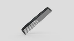 Hair Comb hair, bathroom, salon, luxury, vintage, bath, fashion, beauty, barber, stylish, brush, old, loom, comb, hairdresser, bristle, acessories, character, lowpoly, plastic, clothing, gameready