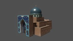 Samarkand_Historical_Building medieval, painted, historical, ornament, heritage, asian, baked, uzbekistan, samarkand, architecture, art, building, history, environment