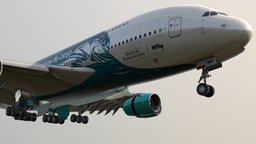Airbus A380 Hi Fly livery