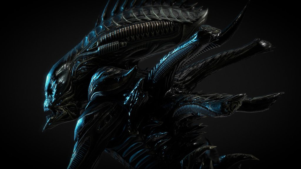 The Raven was a Xenomorph of unknown breed that was encountered on LV-426 by a squad of Colonial Marines from the USS Sephora. The creature was found dwelling in the sewers beneath the ruins of Hadley's Hope. It was eventually killed by Corporal Winter, who fought the creature in a Power Loader 3d model