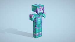 Amethyst Armor | Add-on Minecraft armor, mod, diamond, add-on, amethyst, addon, blockbench, minecraft, tweak