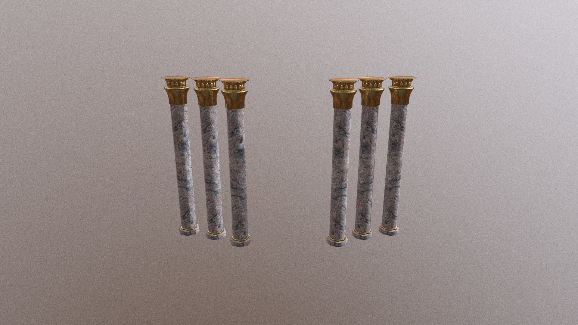 Another asset of my church project - Pillar - 3D model by Carly.Simmons 3d model