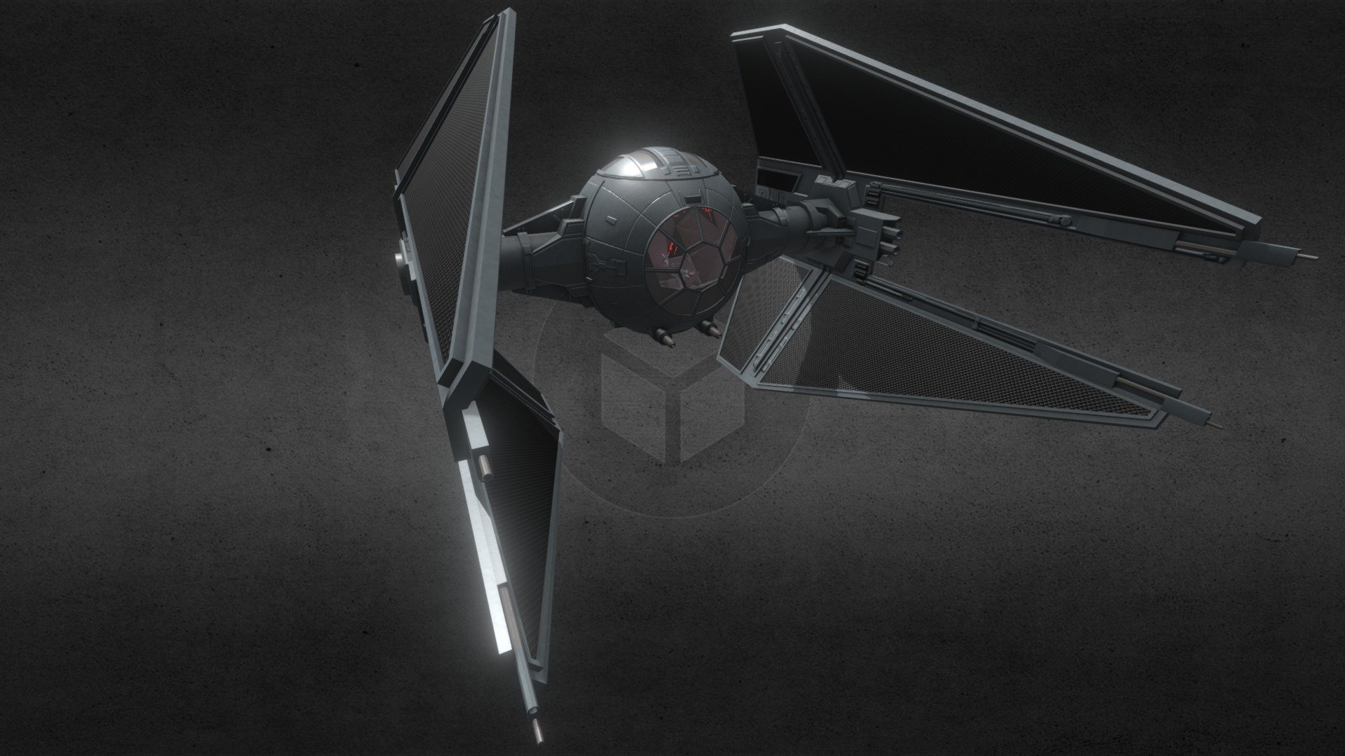 Model of the imperial TIE Interceptor type fighter. It will eventually be a flyable vehicle in gmod.

The TIE/IN interceptor, also known as TIE Interceptor, was a type of TIE fighter used by the Galactic Empire, most notably during the Battle of Endor. It was identifiable by the addition of four arrow-shaped panels tipped with laser cannons 3d model