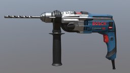 BOSCH Hammer/Impact Drill power, hammer, drill, site, tool, impact, percussion, bosch, building, construction