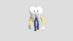 Cartoon teeth model teeth, free3dmodel, freedownload, charactermodel, character-animation, cartooncharacter, cartoonmodel, rigged-character, teeths, cartoon, gameasset, animation, characterdesign, gameready, riggedcharacter