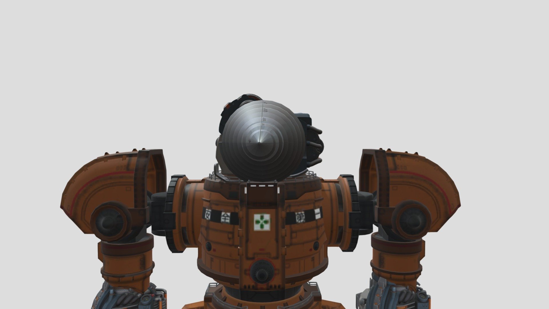 Credits to  2 people - Titan Drill Man - 3D model by ohio (@IBecomeAnySkibidiCharacter) 3d model
