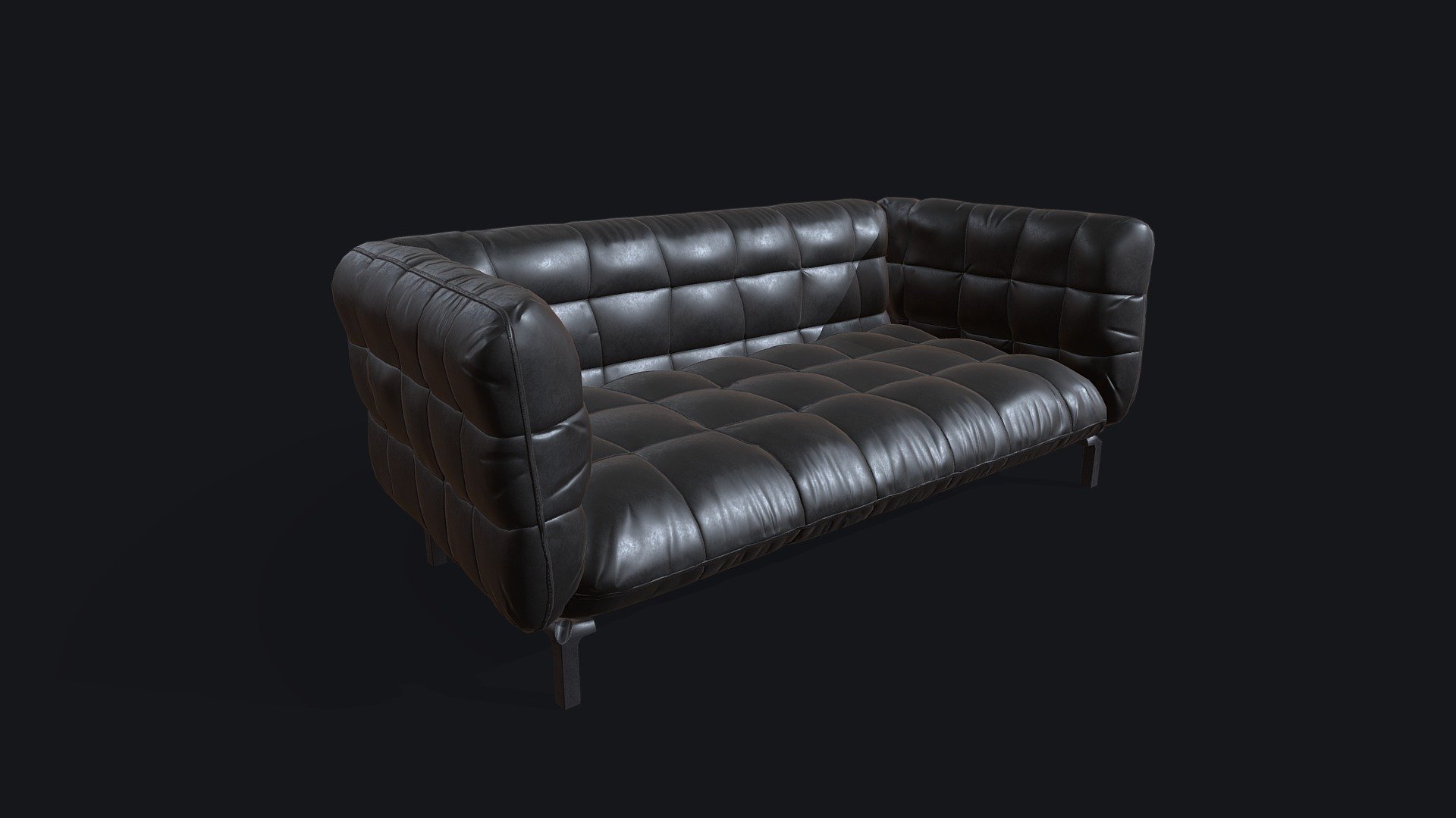 High quality game ready sofa..

4K Textures:
- Diffuse
- Normal
- (ORM Packed) Ambient Occlusion, Roughness, Metallic - Game Ready Sofa v.2 - Buy Royalty Free 3D model by CGScan (@cg-scan) 3d model