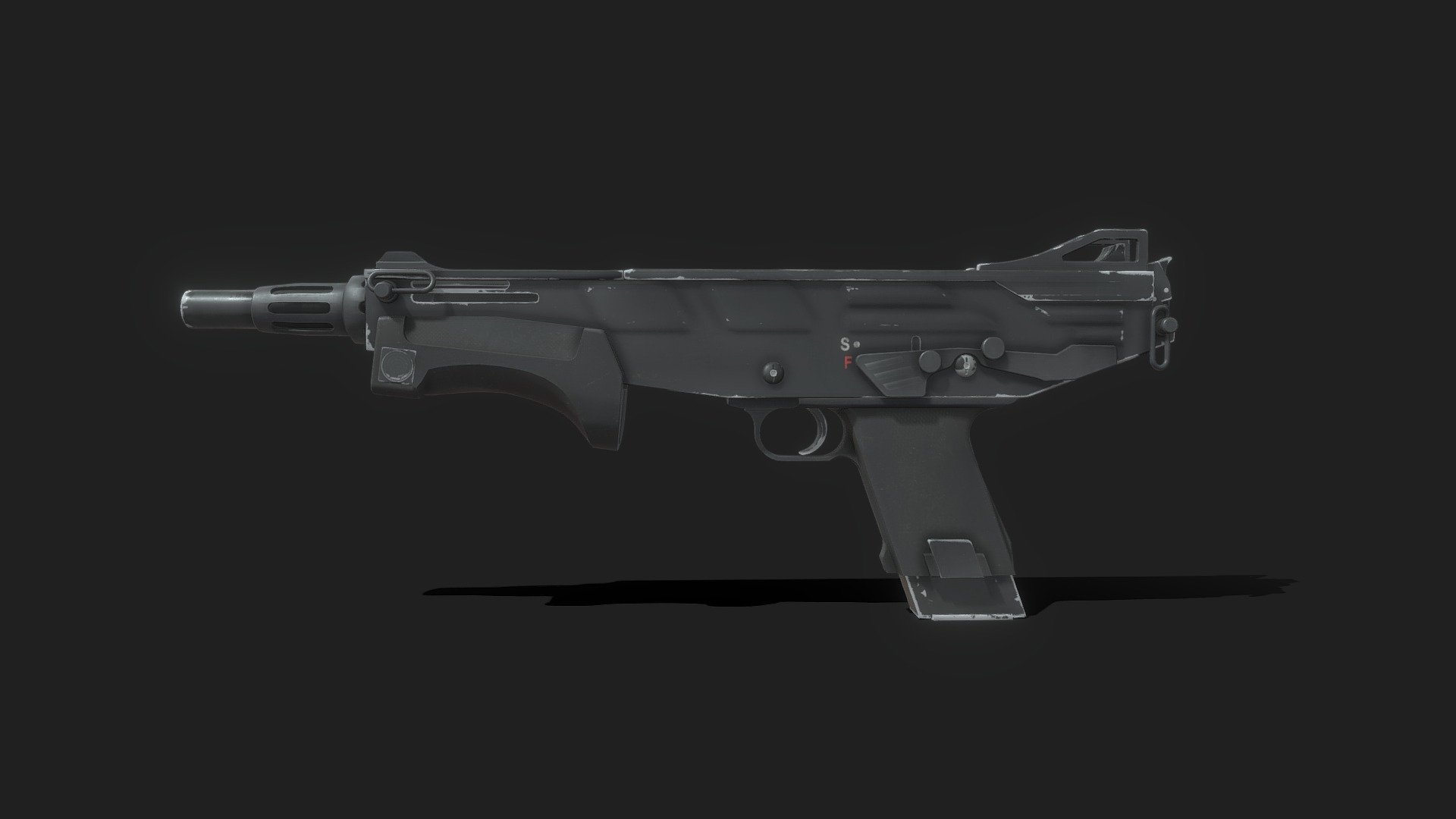 Mag7 Counter Strike 2 - Download Free 3D model by blazitt 3d model