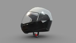 Motorcycle Helmet Low Poly PBR Realistic motor, accessories, moto, motorcycle, equipment, ready, vr, ar, head, scooter, stunt, protective, motorcycles, motorcyclist, stunter, asset, game, helmet, low, poly, racing, sport, race