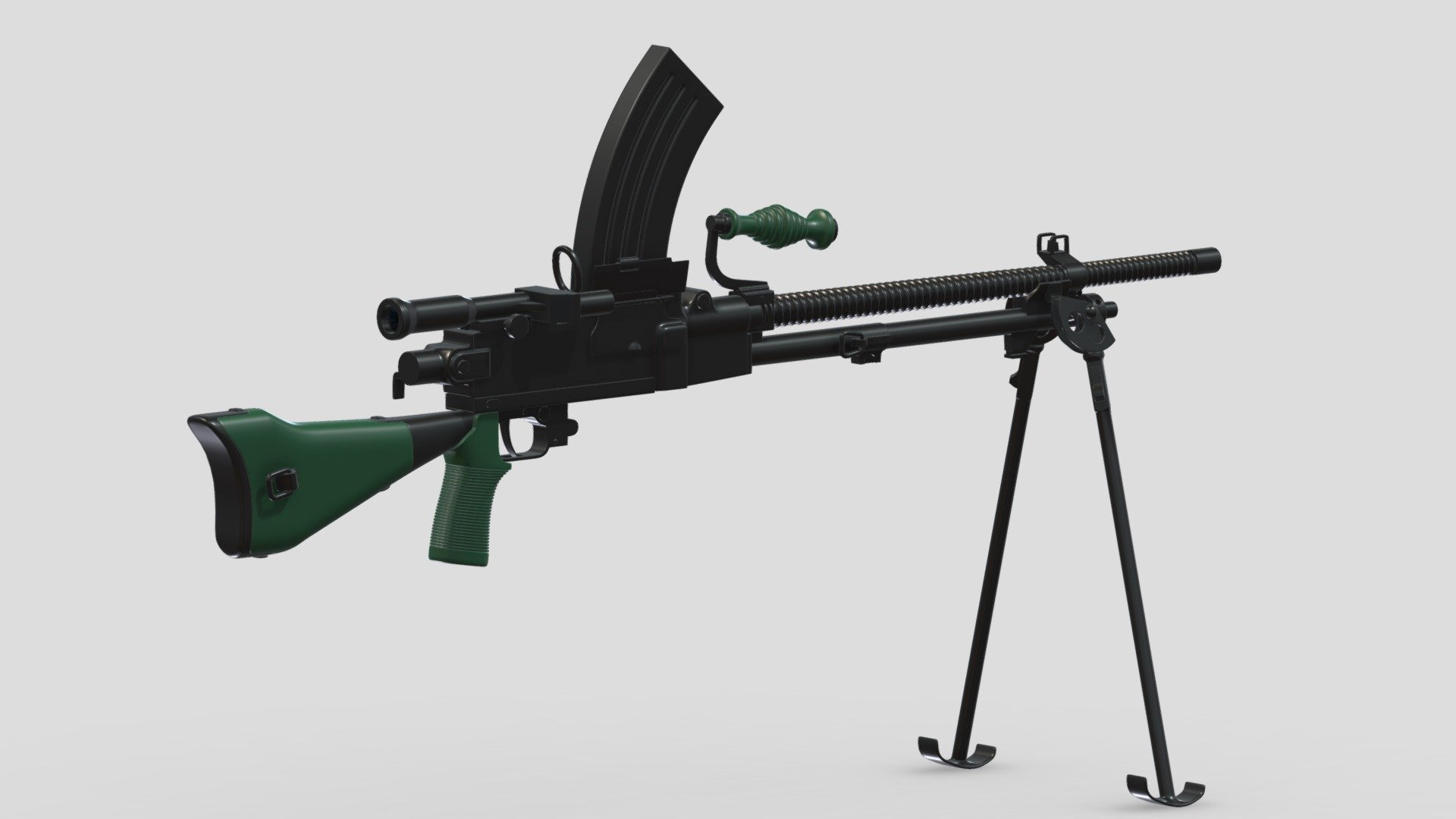 Hi, I'm Frezzy. I am leader of Cgivn studio. We are a team of talented artists working together since 2013.
If you want hire me to do 3d model please touch me at:cgivn.studio Thanks you! - Type 96 Light Machine Gun - Buy Royalty Free 3D model by Frezzy3D 3d model