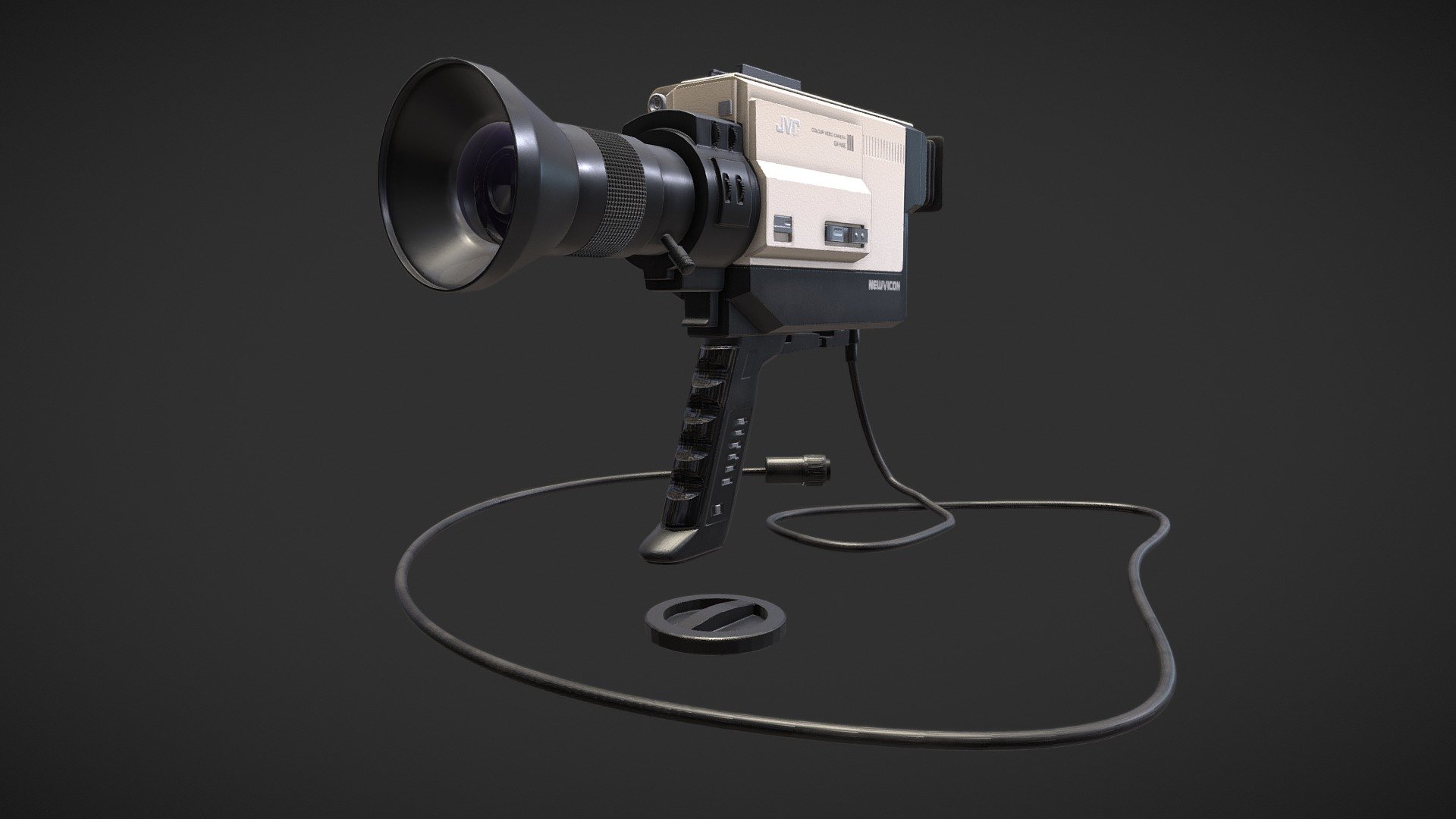 NEWVICON_JVC COLOUR_VIDEO_CAMERA_GX- N5E - Download Free 3D model by svansoest 3d model