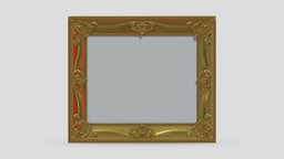 Classic Frame 12 room, victorian, frame, grand, luxury, vintage, classic, vr, ar, general, gallery, decor, picture, museum, realistic, old, accent, carved, baroque, classical, housewares, rococo, 3d, design, house, decoration, interior, wall
