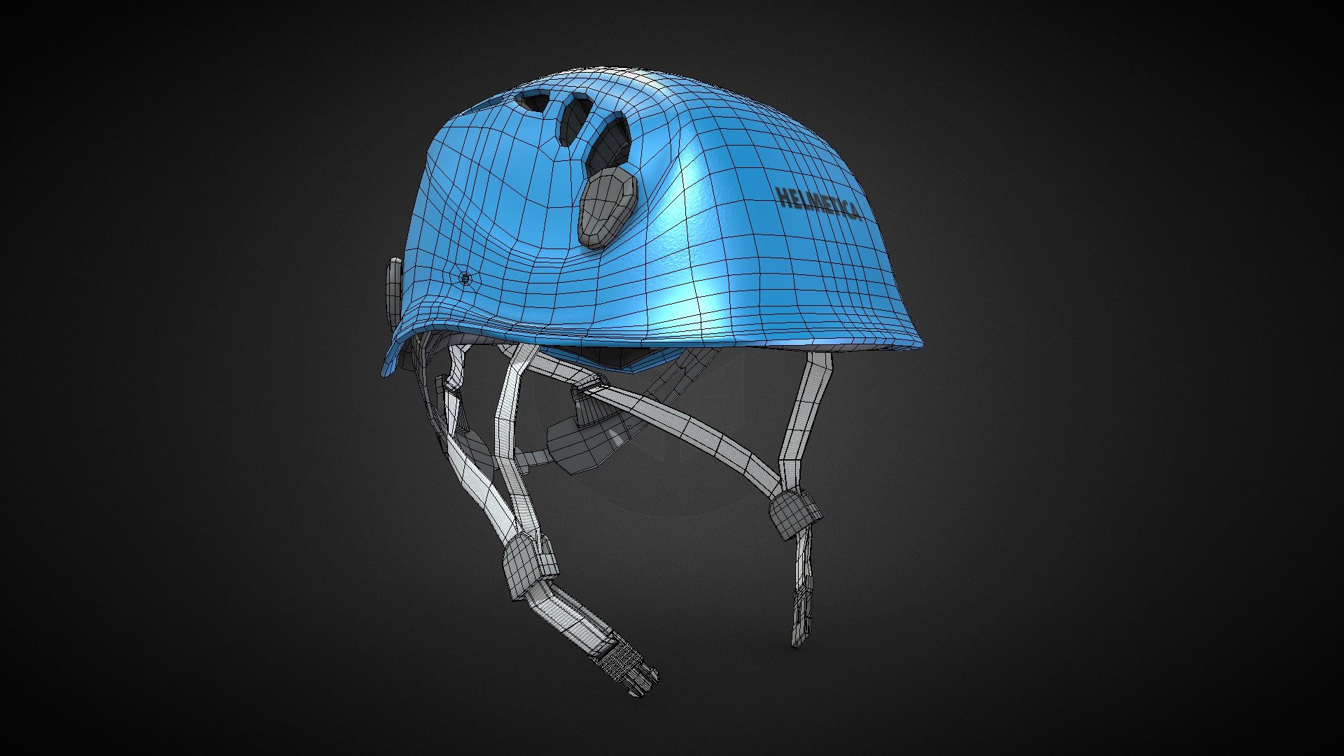 U can find this model for sale on Turbosquid by searching for “3d 1348189”( that’s the closest I can get to giving a link without breaking sketchfab’s ToS)



Details:




Units: cm ( 29x22x15 )

LOD 0 = Polys: 9,821 
                Verts: 9,728

Textures Formats:




(5) Shell 4096x4096   ****** PNG

(4) Pad 4096x4096   *** PNG

(1) Accessories 4096x4096 ***** JPEG

File Formats:




3ds Max 2012 V-Ray 2.4

3ds Max 2014 V-Ray 3.6

3ds Max 2017 V-Ray 3.6

OBJ

FBX
 - Bicycle Helmet - 3D model by CGZarvandi 3d model