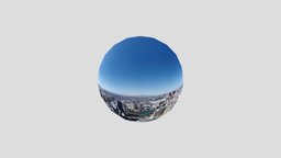 Xarvels Day Cityscape 2 spatial, hdri, skybox, 360-degree-panorama, metaverse