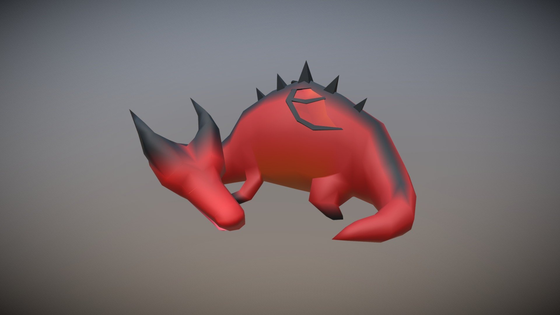 Sleeping Dragon Animation - 3D model by orangesavannah 3d model