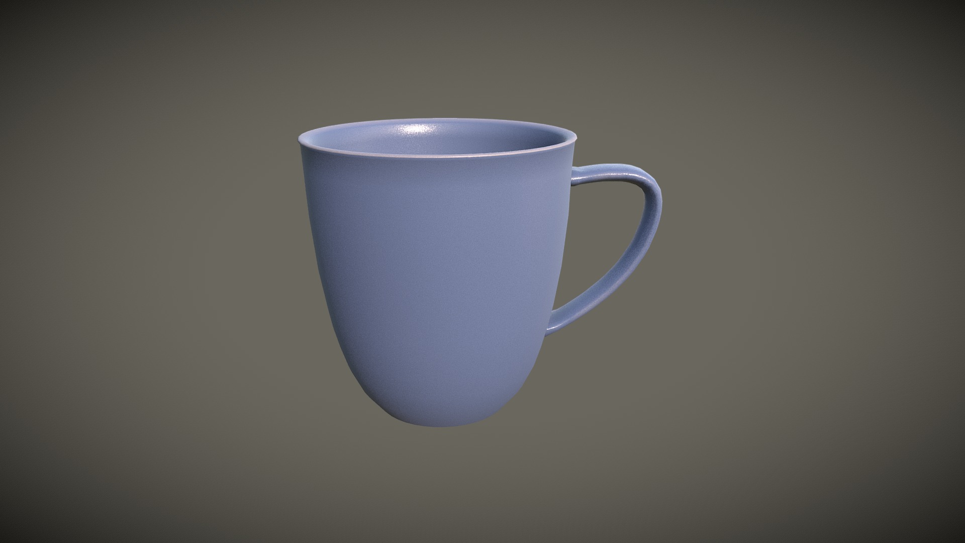 Model of a classic glazed stoneware coffee mug with 2K PBR-textures built to real-world scale. The model combines realistic textures with a moderate polygon count.

The model was created using Blender and Substance Painter. The model is UV-mapped and has two materials, one for the glazed body and one for the unglazed bottom part.

The zip-file &ldquo;Stoneware coffee mug.zip