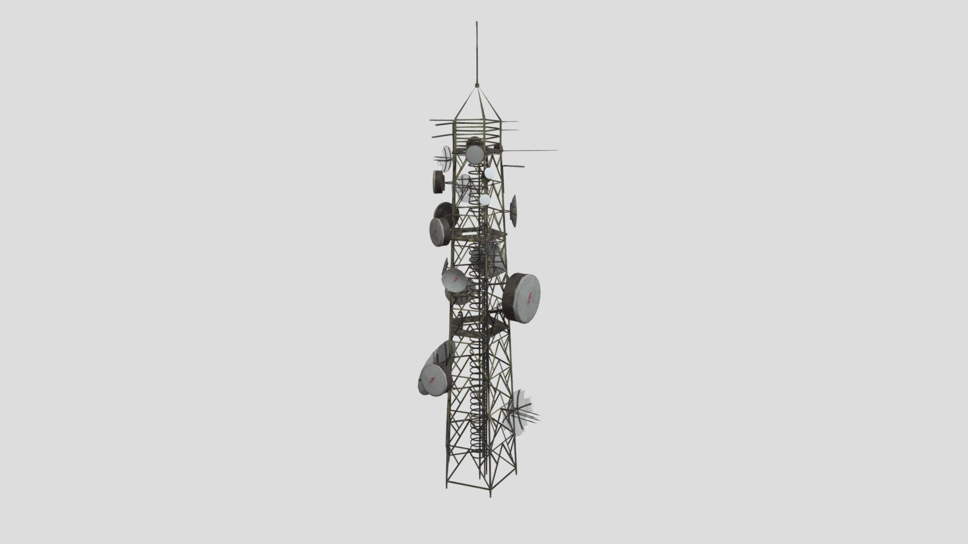 Highly detailed 3d model of antenna&nbsp;towers with all textures, shaders and materials. This 3d model is ready to use, just put it into your scene 3d model