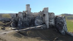 Ruins of the Ogrodzieniec castle castle, ruins, medieval, castles, ruins-castle, zamek, 3dsmax, 3dsmaxpublisher, ogrodzieniec