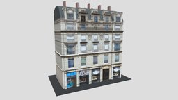 Typical Parisian Apartment Building 14