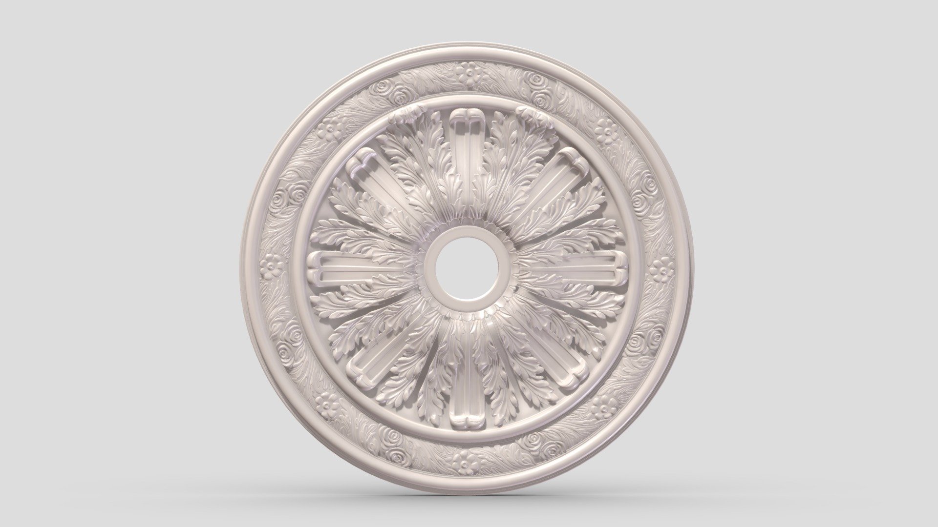 Hi, I'm Frezzy. I am leader of Cgivn studio. We are a team of talented artists working together since 2013.
If you want hire me to do 3d model please touch me at:cgivn.studio Thanks you! - Classic Ceiling Medallion 21 - Buy Royalty Free 3D model by Frezzy3D 3d model