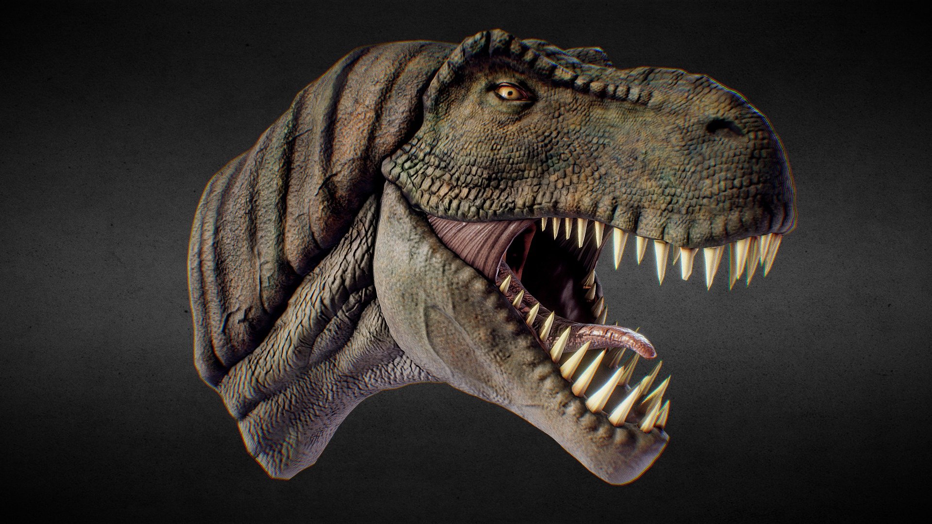 Just an exercise, enjoy!
Software:
_ Zbrush
_ Maya
_ Photoshop - T-Rex - Buy Royalty Free 3D model by FabioNuzzo90 3d model
