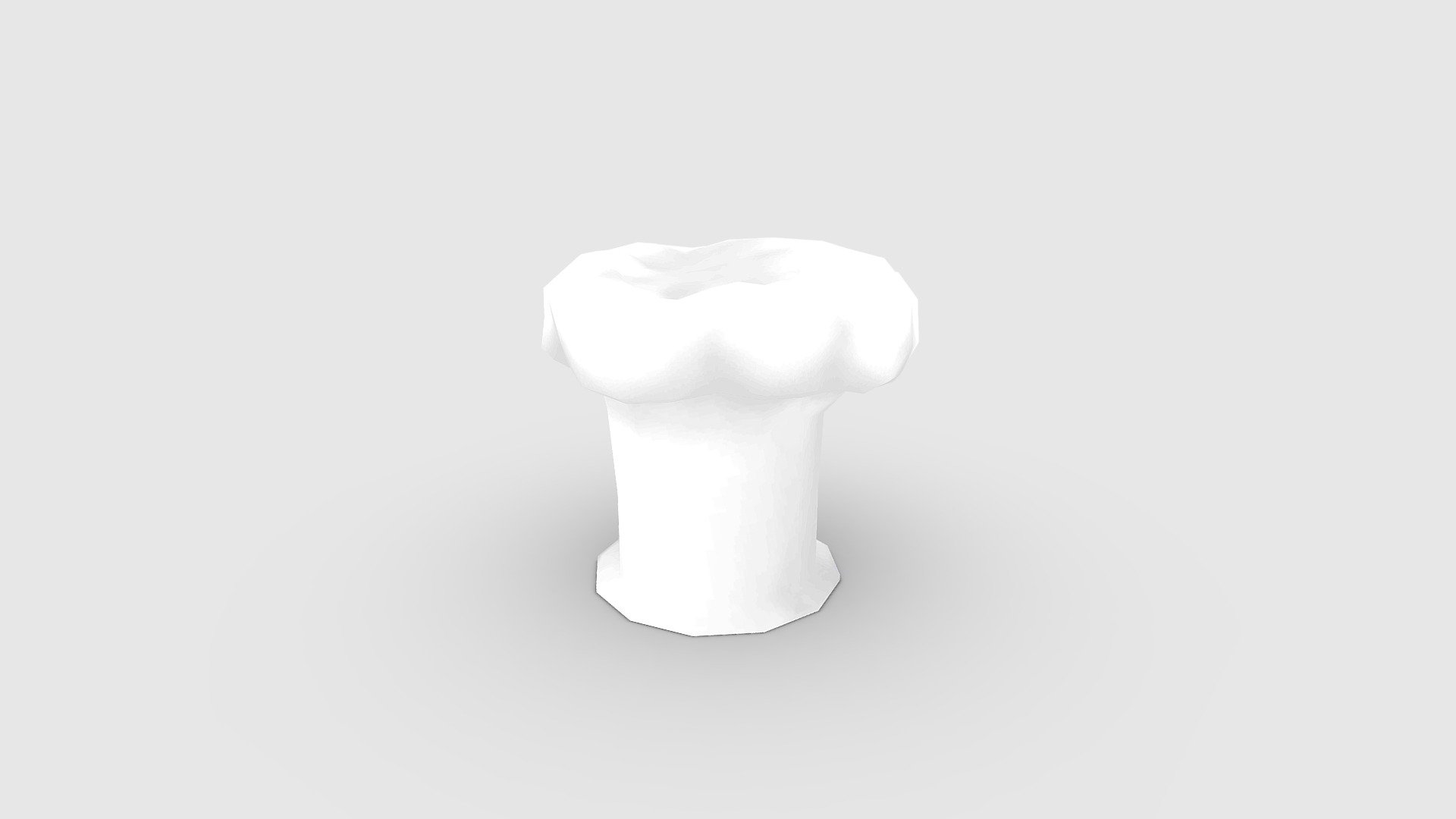 Cartoon chef hat - Cartoon chef hat - Buy Royalty Free 3D model by ler_cartoon (@lerrrrr) 3d model