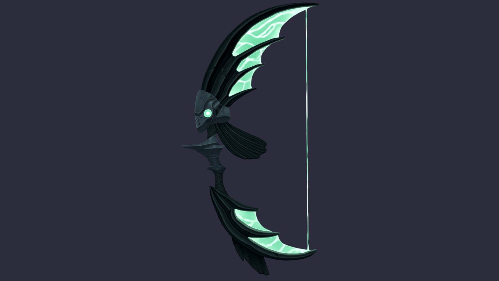 Part of a themed weapon concept set I made a while back 3d model