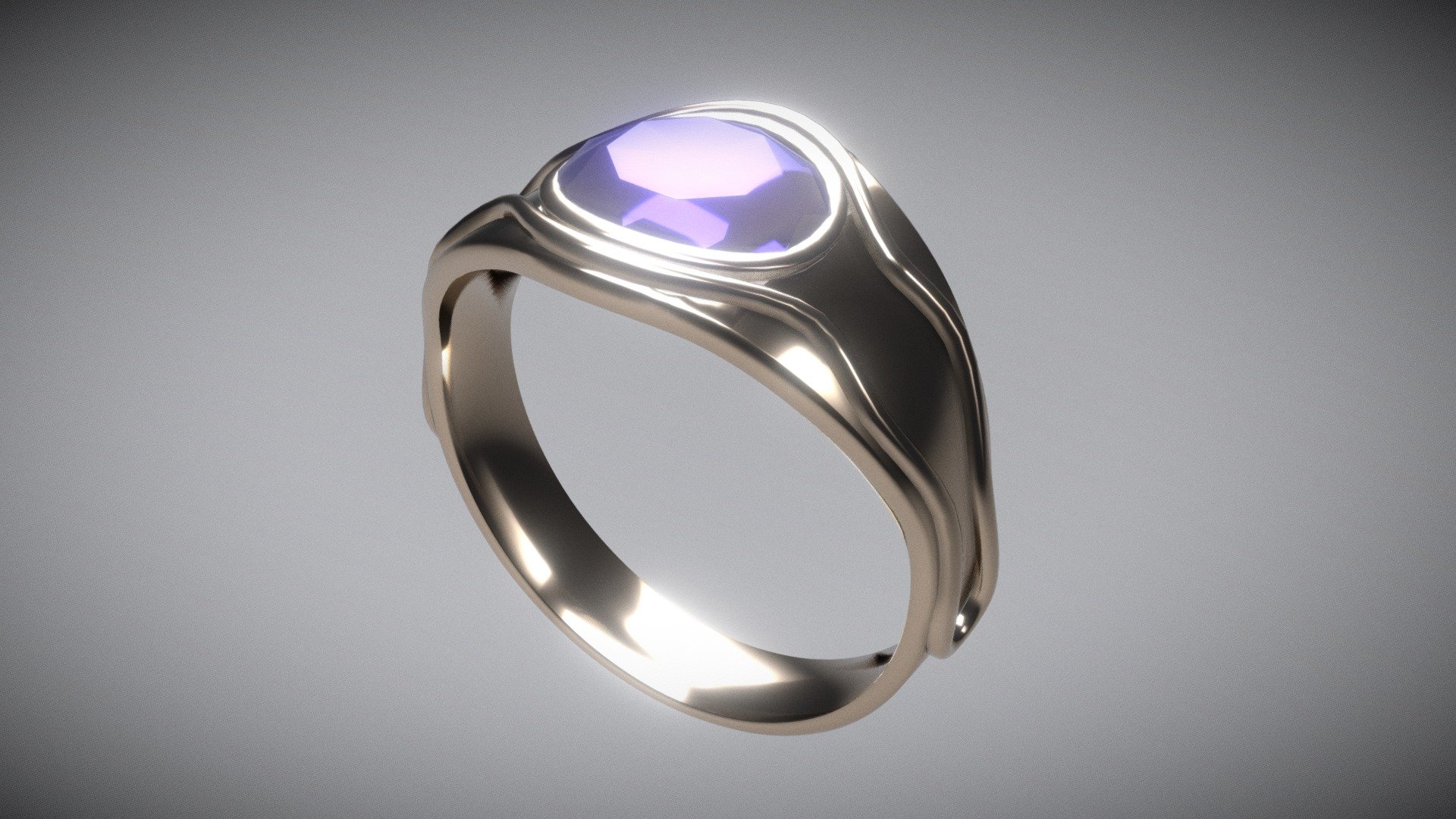 Elrond's ring. From Lord of the Rings.
Fan Art 3d model
