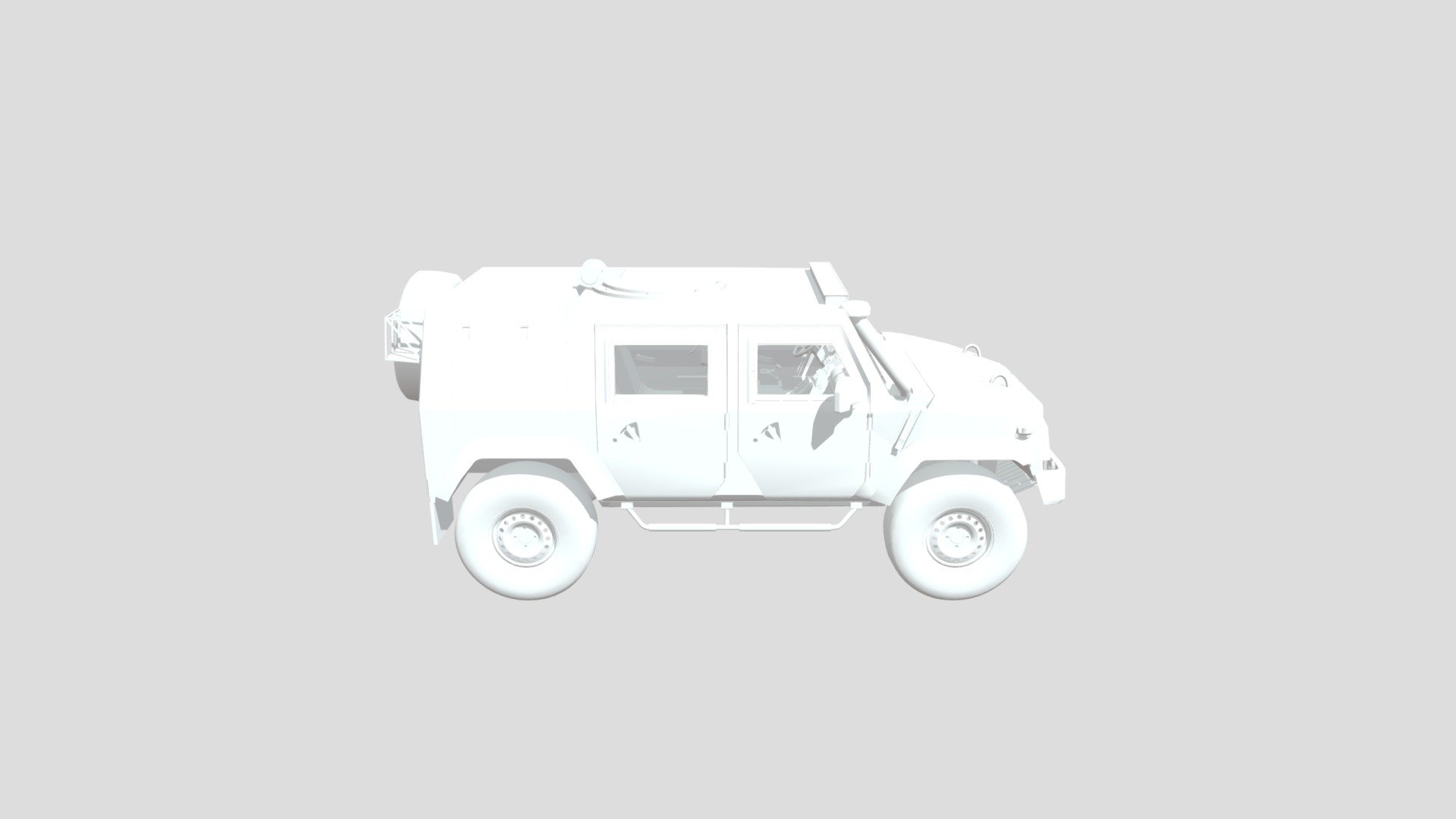 Iveco Lmv - 3D model by DarkBr2ck 3d model