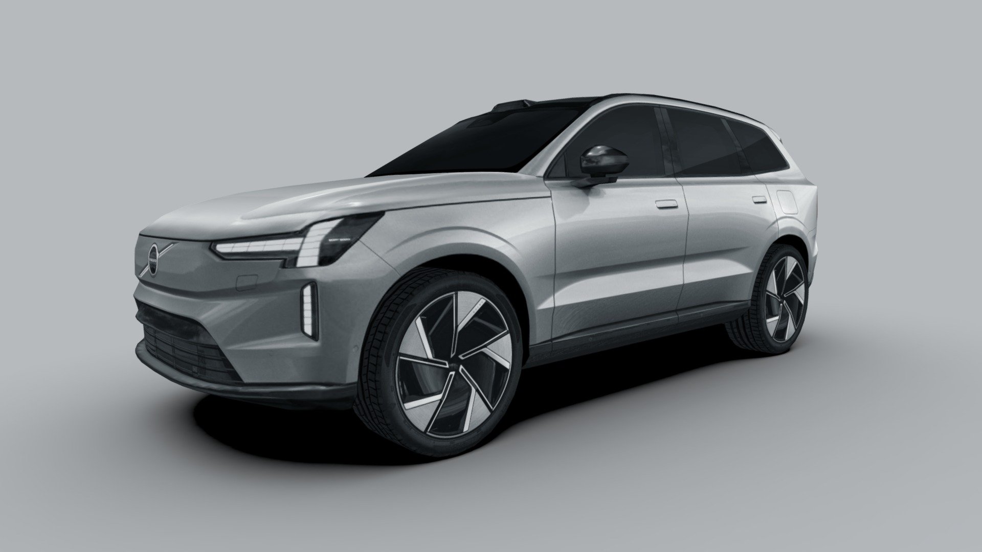 3d model of the 2024 Volvo EX90, an all-electric mid-size luxury crossover SUV.

The model is very low-poly, full-scale, real photos texture (single 2048 x 2048 png).

Package includes 5 file formats and texture (3ds, fbx, dae, obj and skp)

Hope you enjoy it.

José Bronze - Volvo EX90 2024 - Buy Royalty Free 3D model by Jose Bronze (@pinceladas3d) 3d model