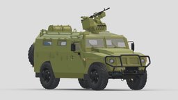 GAZ Tigr Russian Military Vehicle