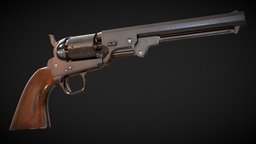 Western Revolver revolver, heavy, western, america, pistol, weapon, military, gun, colt
