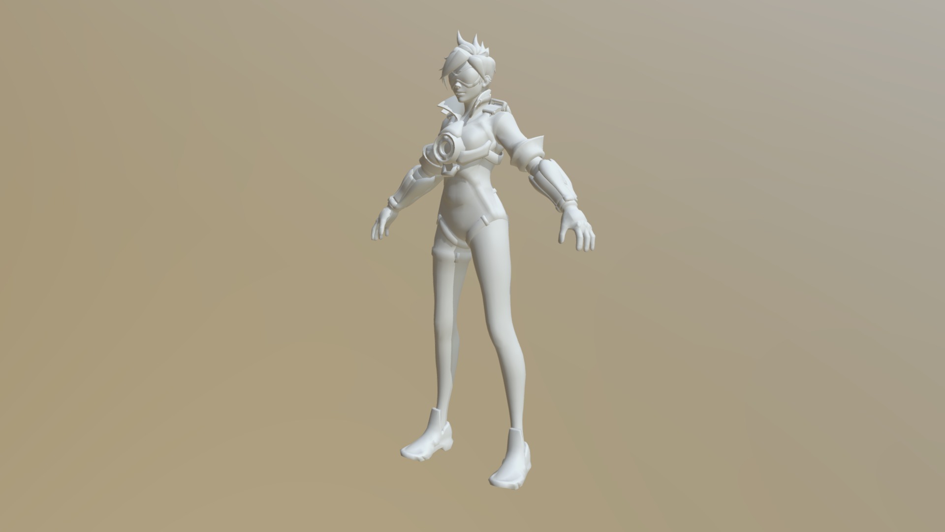 Hello !
I share today this Tracer model that comes from Overwatch. This template can be used in Blender.
Why Sharing in Blender? Not enough people sharing files blender ;)
Fan of blender and overwatch, it's a gift ! - Tracer overwatch (textured) - Download Free 3D model by super_wix 3d model