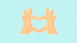 Heart Hands toon, heart, hands, emoji, heartshaped, cartoon