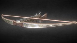 Medieval Crossbow crossbow, medieval, substance, weapon, fantasy
