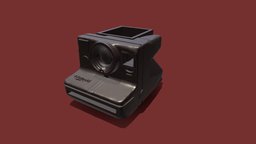 Polaroid Camera Planter