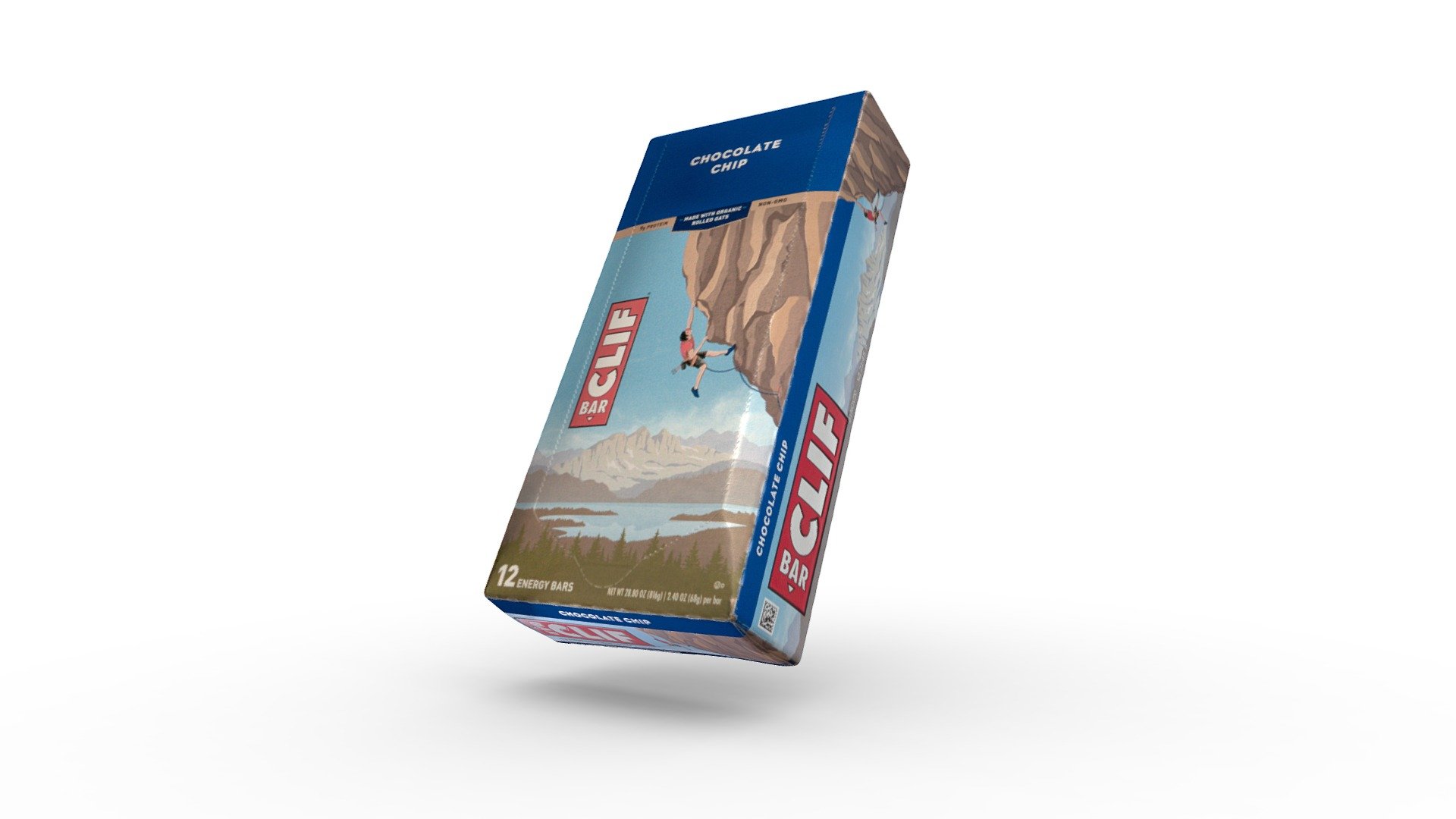 3D Scan of a 12 Pack of Chocolate Chip CLIF BARs

Maintaining your place on top of the world takes a ton of energy. Made with organic rolled oats and chocolate chips, this flavor brings to mind fresh, warm chocolate chip cookies straight from the oven. Non-GMO and made with 9 grams of protein, this delicious energy bar helps provide the nutrition you need for sustained energy 3d model