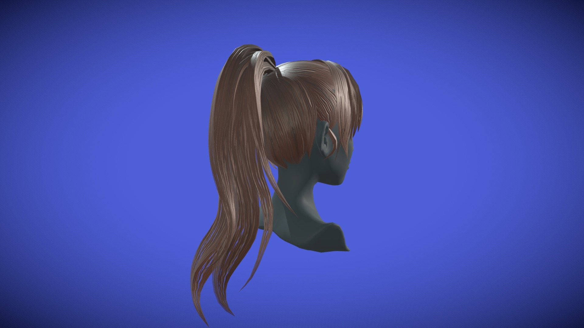 The Ponytail Package Include :

Include :
* 3D Unisex Bust ( 4,702 poly )
* Ponytail ( 3,600 poly )
* Alpha texutre
* Brown hair texture 
* White hair texture to make your customs colors
* Normal Map

If you have any question, don't be shy to reach me!

https://www.instagram.com/wamurya.soja/
https://www.artstation.com/alfons-lavoie/albums/all

This haircut is also part of my my Midpoly Hair Package! Available soon - Hair - Ponytail - 3D model by wamurya (@alfons) 3d model