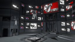 Def Jam Arena From Def Jam: Vendetta 2003 stage, fighting, wrestling, arena, wwe, hiphop, vendetta, def-jam