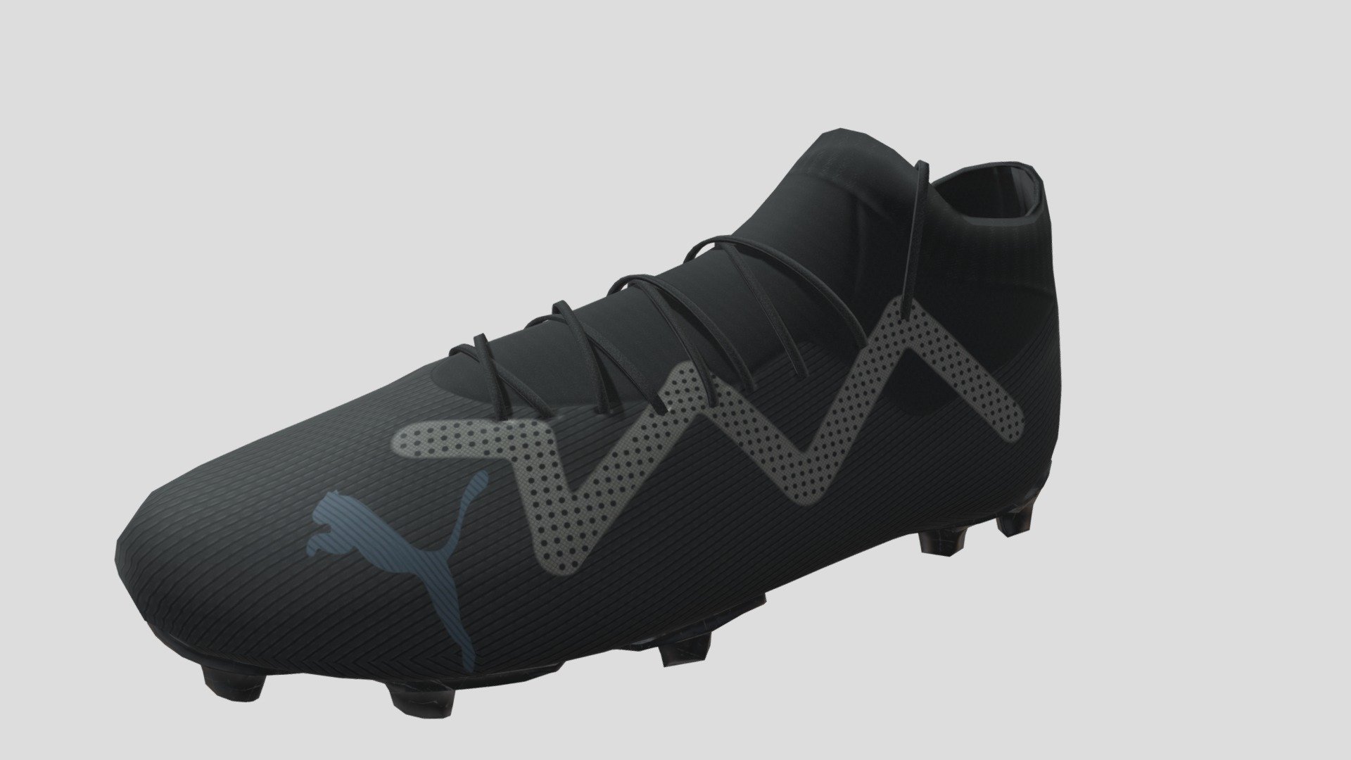 FUTURE ULTIMATE Puma Black-Asphalt - Puma soccer Future Sneaker - 3D model by e115 (@max10000) 3d model