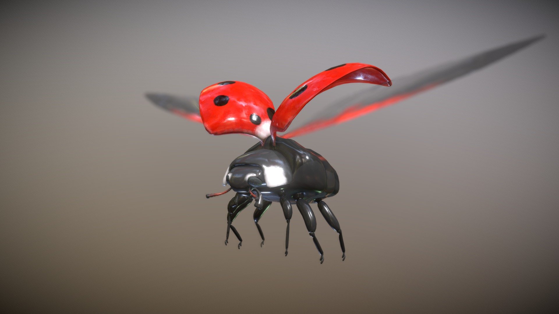 It's a bug model I created during TK Game Jam 2022 in Wrocław. It is an enemy in our Unral Engine game called &ldquo;Water of life: Let it drop