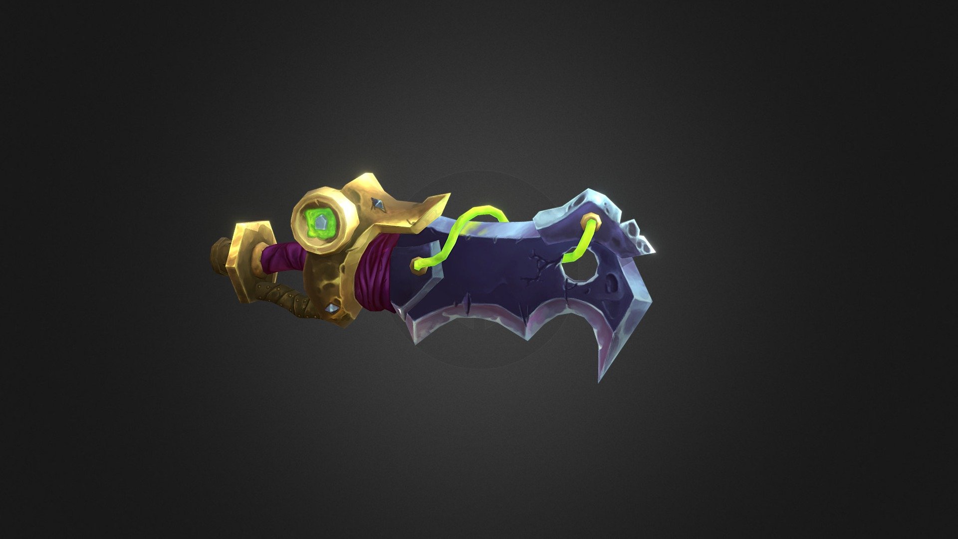 There is sword from &ldquo;Toxic Weapon Set